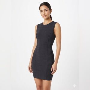 Ted Baker Size 2 Black Sheath Dress - Sleeveless LBD - US 6